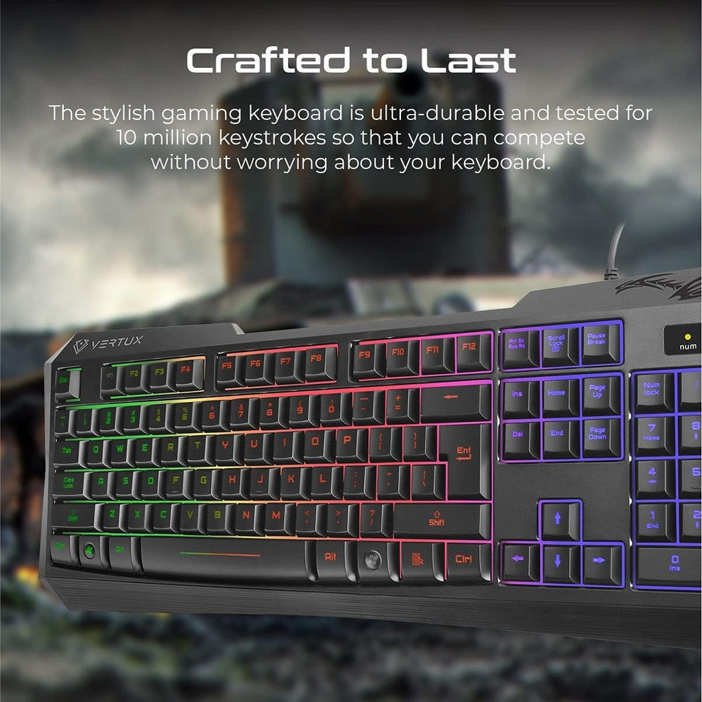 Vertux Radiance Gaming Keyboard