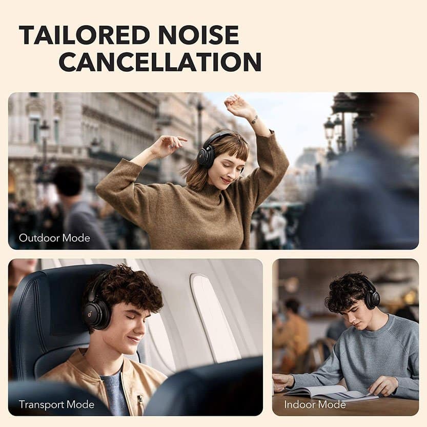 Anker Life Q30 Hybrid Active Noise Cancelling Headphones