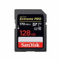 SanDisk 128GB Extreme PRO SDXC UHS-I Card - C10, U3, V30, 4K UHD, SD Card