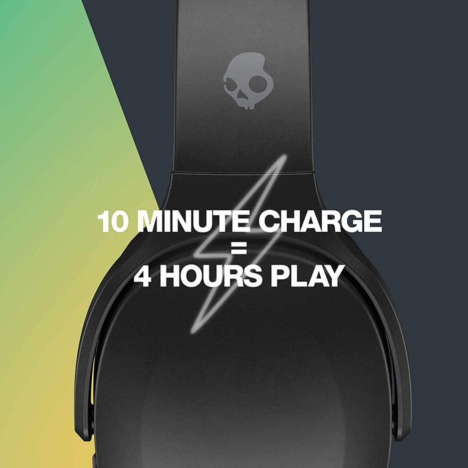 Skullcandy Crusher Bluetooth Wireless Headphones + Mic