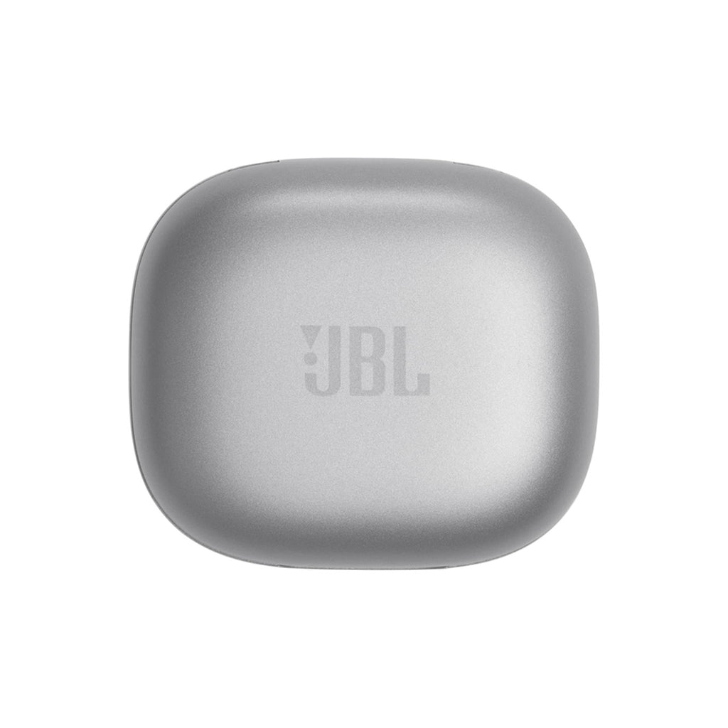 JBL Live Flex True Wireless Noise Cancelling Earbuds (Silver)