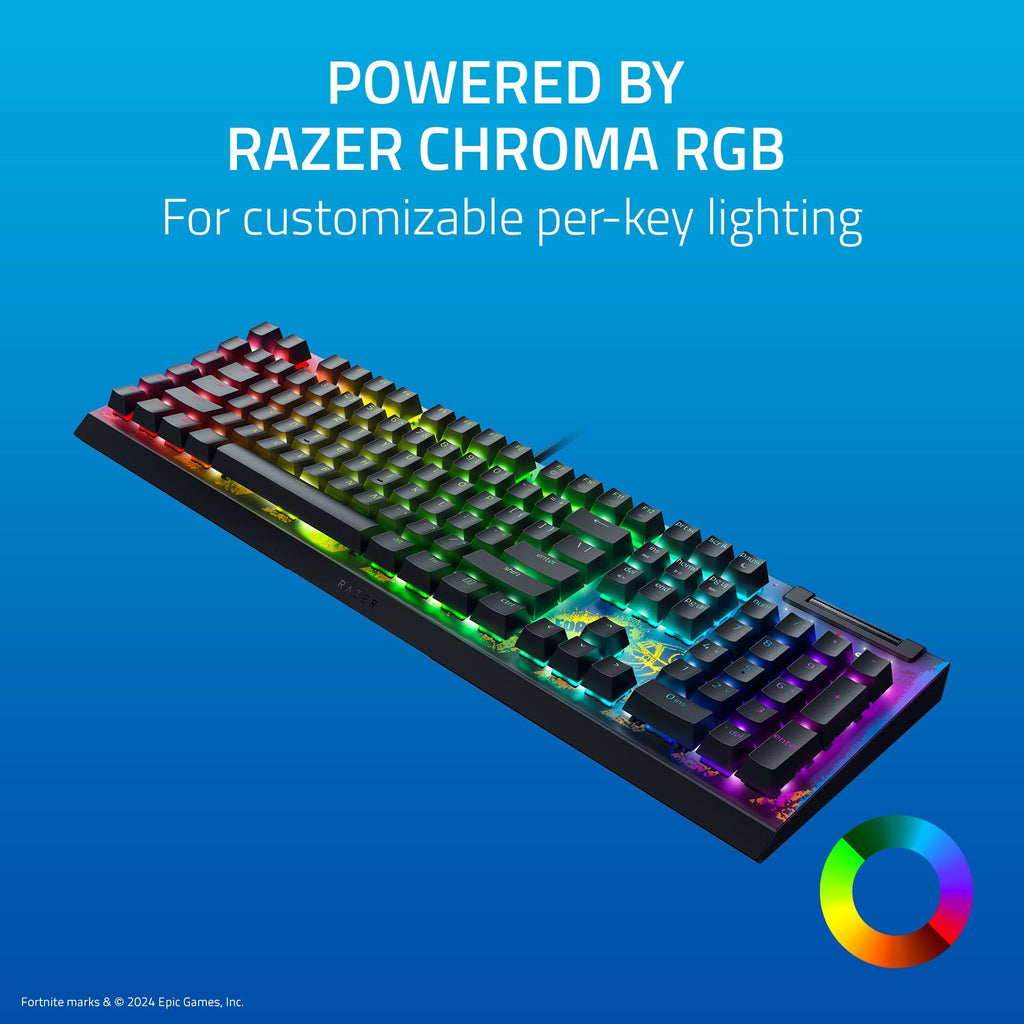 BlackWidow V4 X (Yellow Switch) - Fortnite Ed. - US Layout