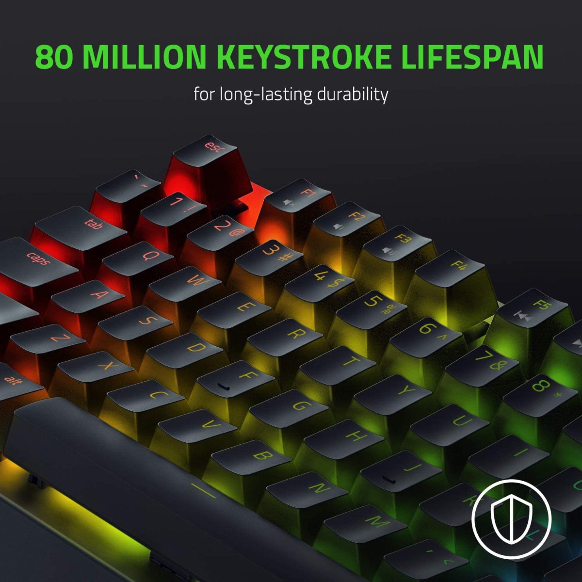 Razer BlackWidow V3 Tenkeyless Yellow Switch Mechanical Gaming Keyboard