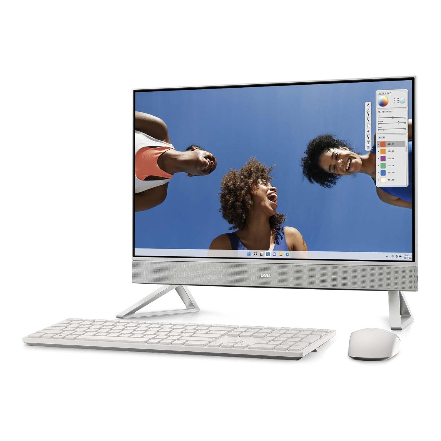 Dell Inspiron 5420 23.8" Touch - Intel Core I7-1355U 13 Gen - RAM 16GB - SSD 256GB + HDD 1TB - White