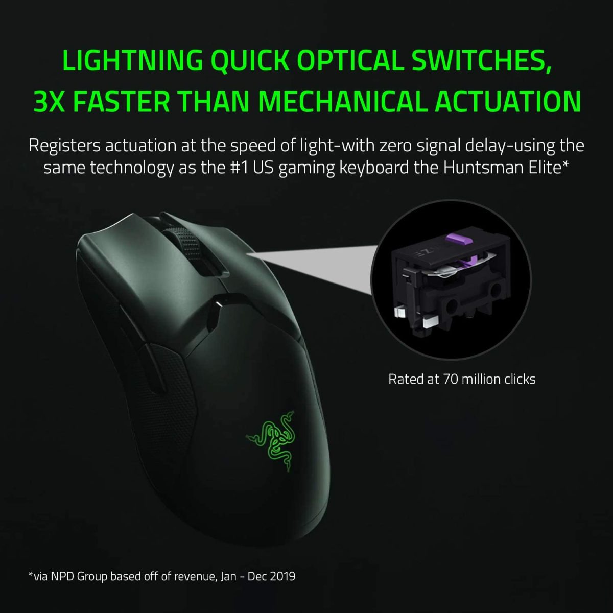 Razer Viper Ultimate + Dock Wireless Gaming Mouse