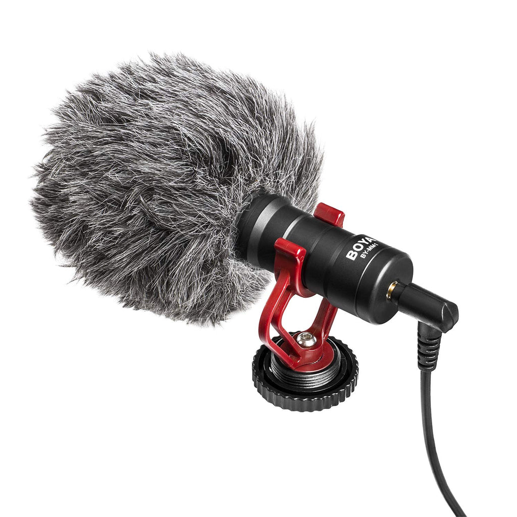 Boya By-Mm1 Video Microphone For Smartphones And DSLR'S