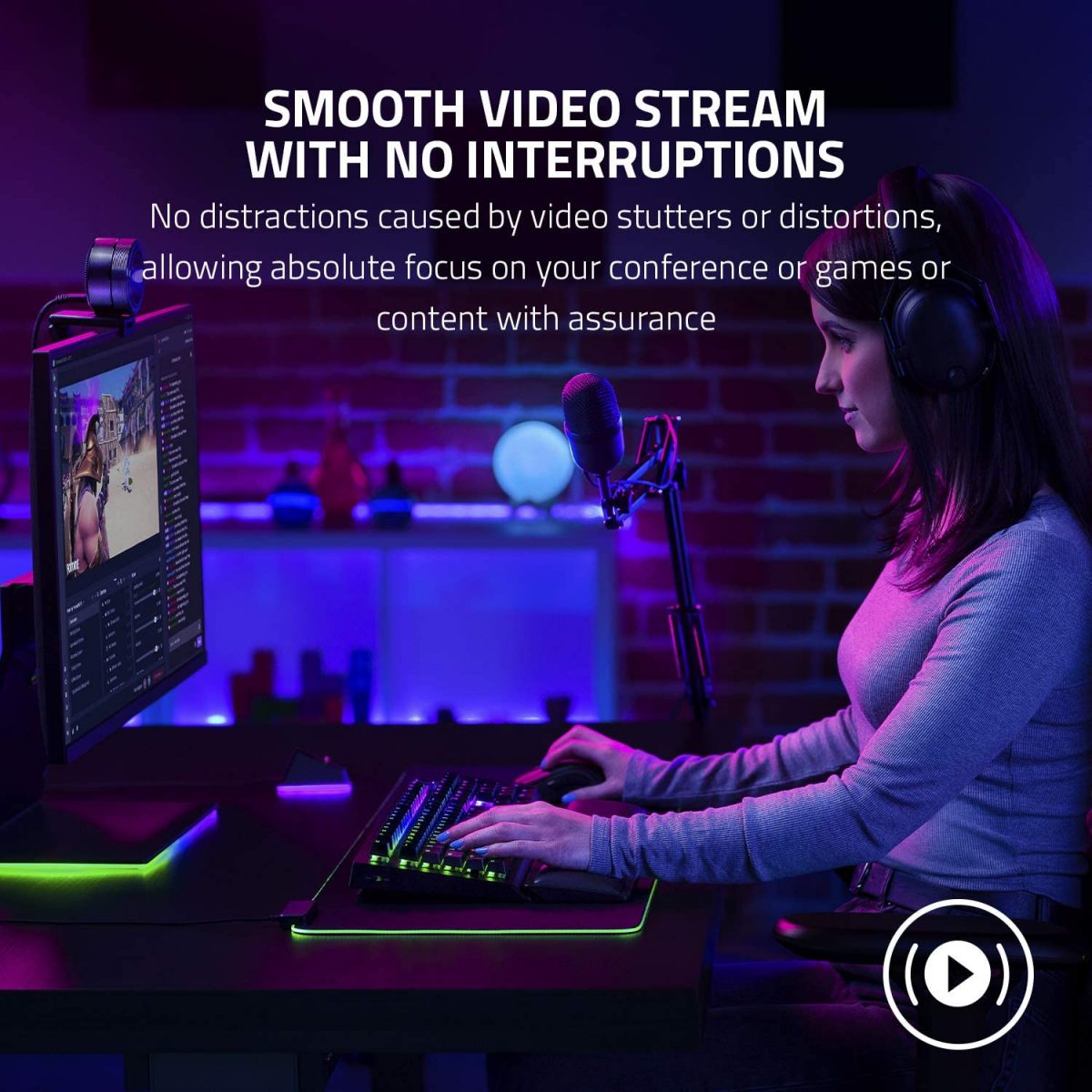 Razer Kiyo Pro Streaming Webcam