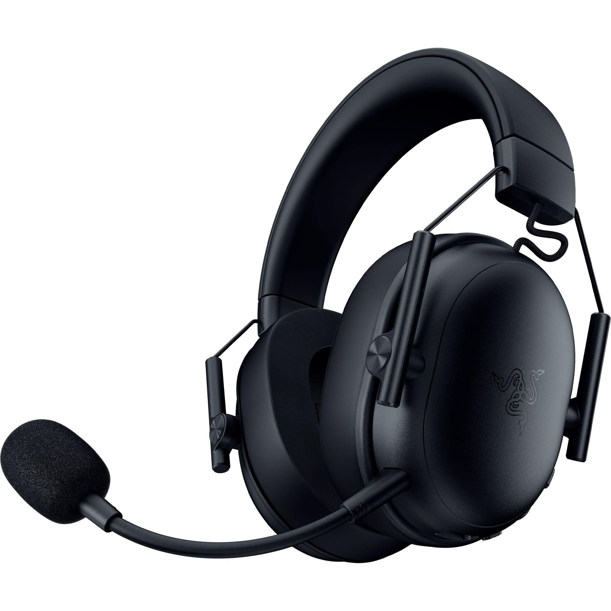 Razer BlackShark V3 X HyperSpeed - HyperSpeed Wireless Gaming Headset for PC: 50mm Drivers - Cardioid Mic - 2.4 GHz, Bluetooth, USB - Works with Mac, PS5, Nintendo