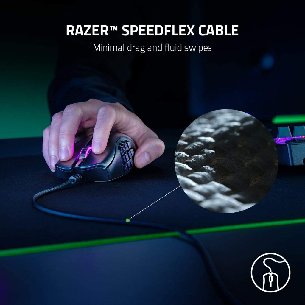 Razer Naga X - Wired MMO Gaming Mouse