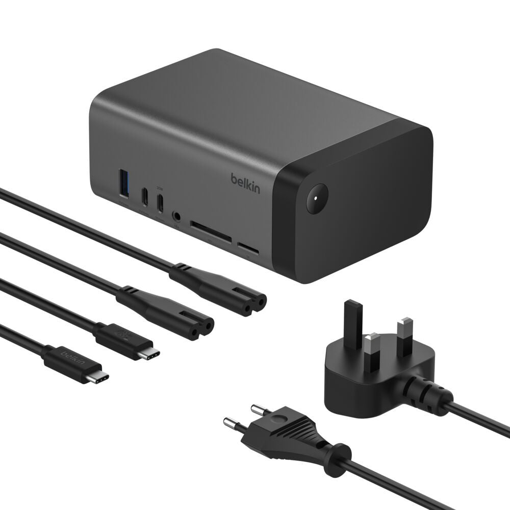 Belkin Connect USB-C 11-in-1 Pro GaN Dock 150W – Space Gray