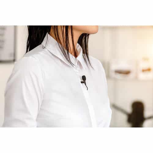 Rode Lavalier GO Omnidirectional Lavalier Microphone for Wireless GO Systems (Black)