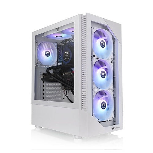 Thermaltake S200 TG ARGB Snow Mid Tower Case CA-1X2-00M6WN-00