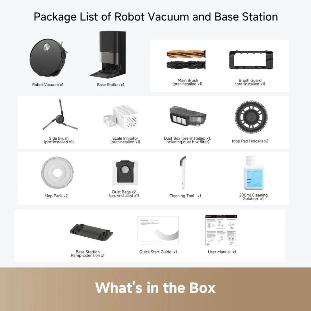 DREAME X50 Ultra Complete Robot Vacuum and Mop