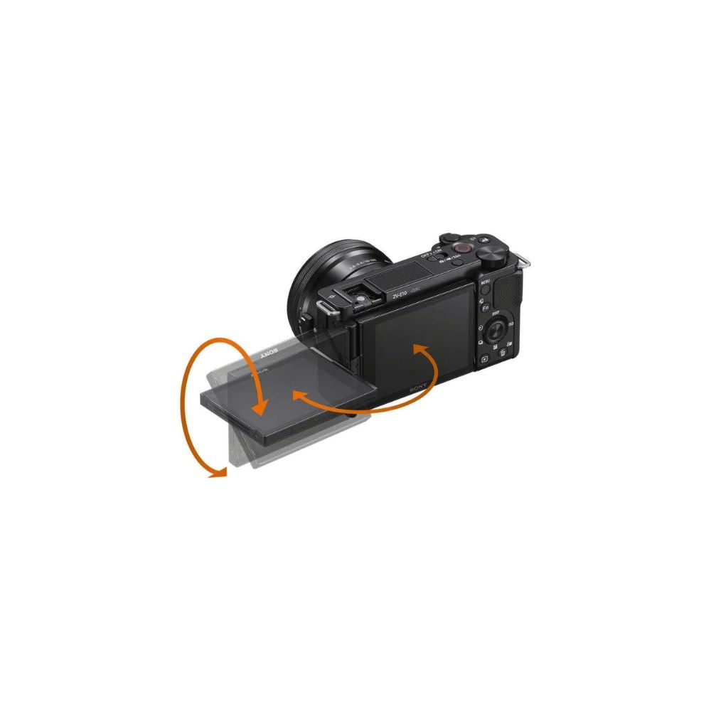 ony ZV-E10 Mirrorless Camera with 16-50mm Lens
