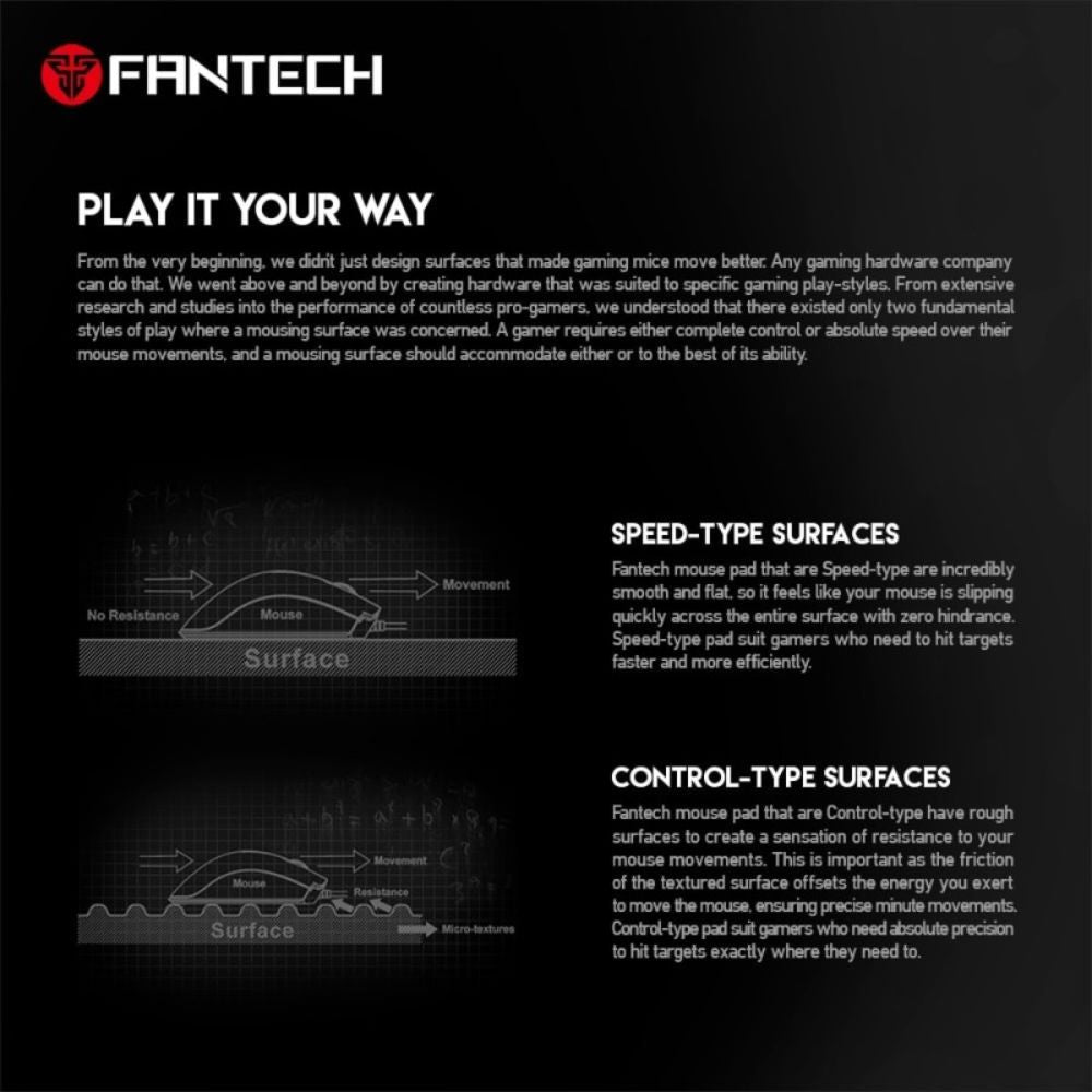 Fantech Mouse Pad Mp904 Vigil Xx-Large Gaming