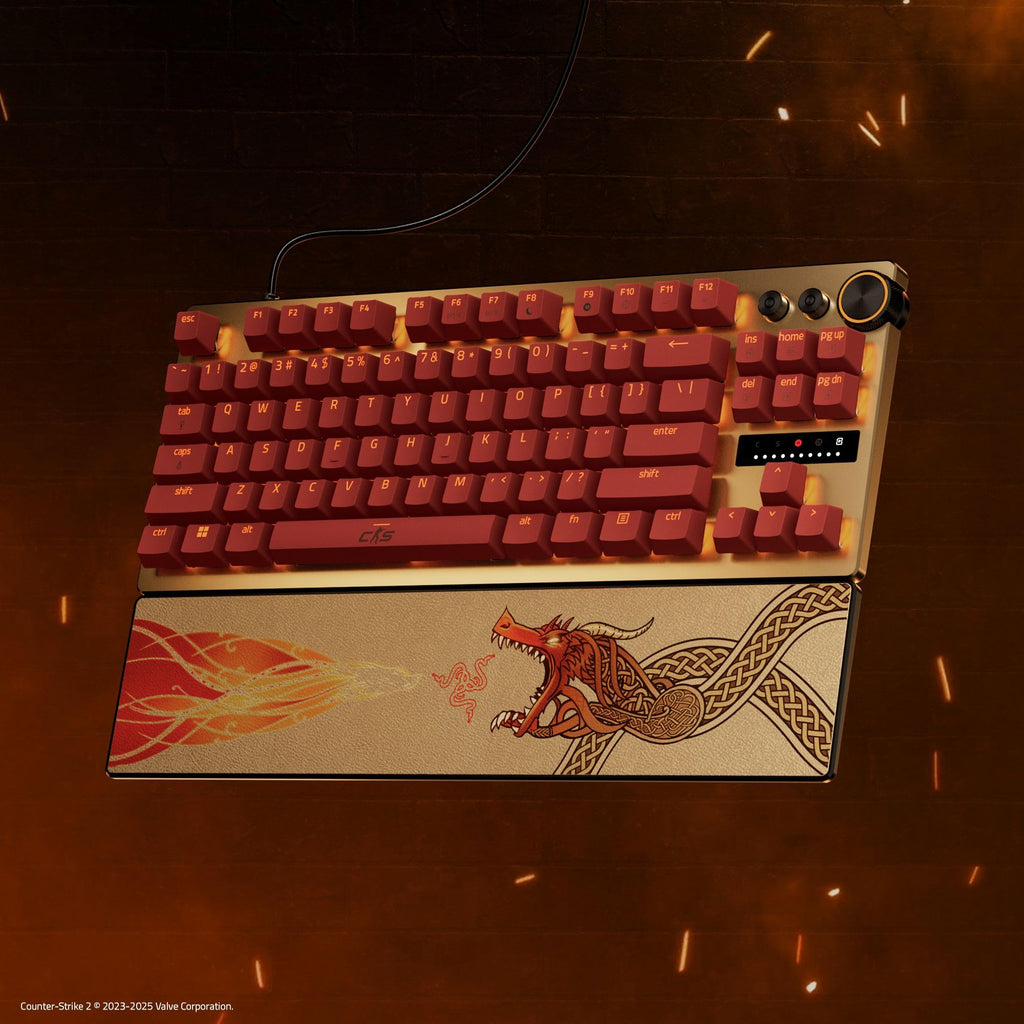 Razer Huntsman V3 Pro Tenkeyless Analog -Optical Esports Keyboard - Counter-Strike 2 Edition