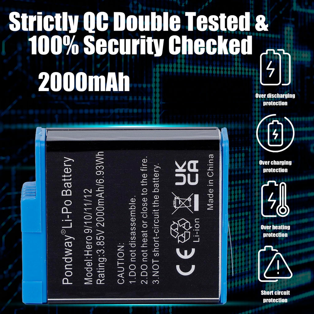 GoPro Rechargeable Li-Ion Battery for HERO9/10 Black