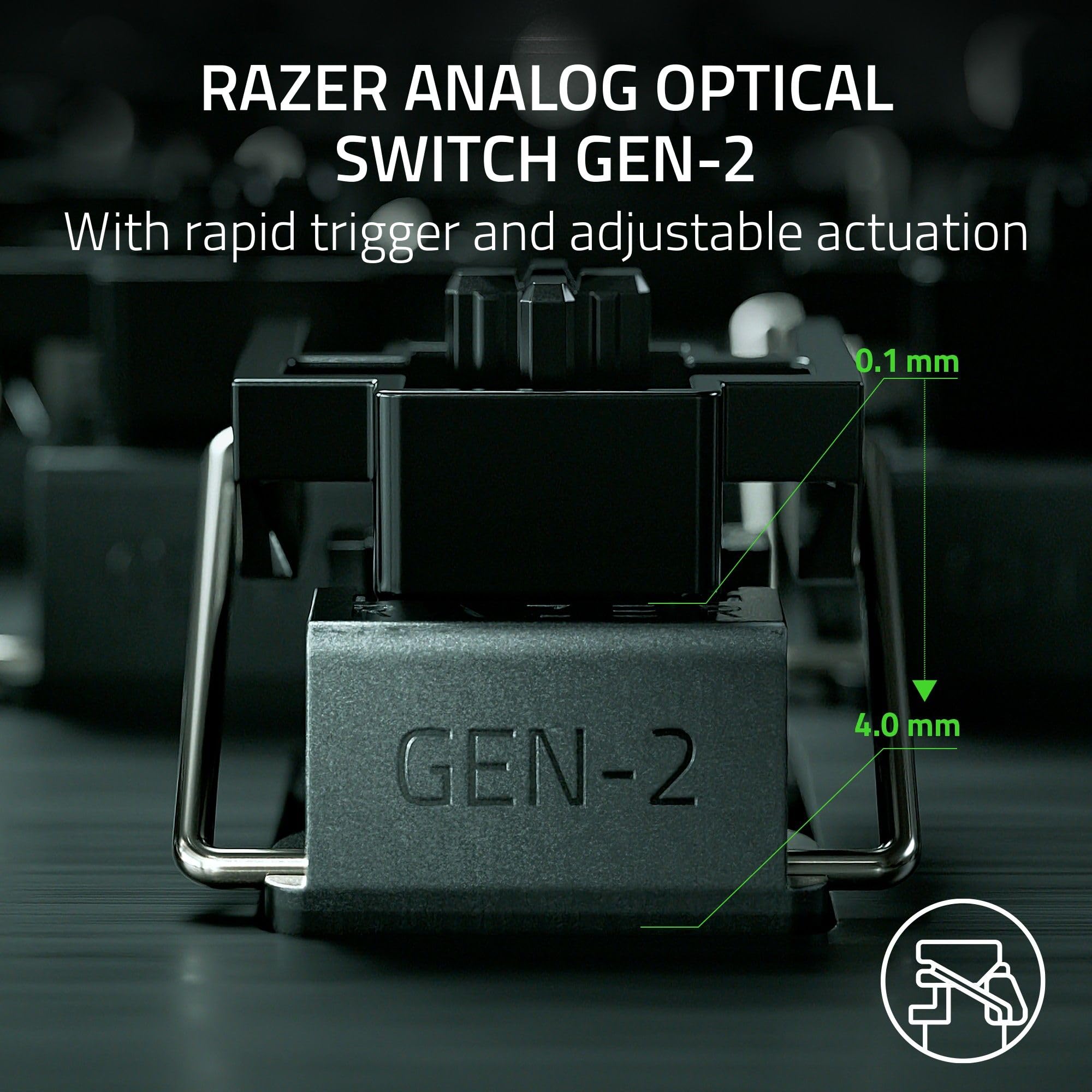 Razer Huntsman V3 Pro Tenkeyless Analog -Optical Esports Keyboard - Counter-Strike 2 Edition