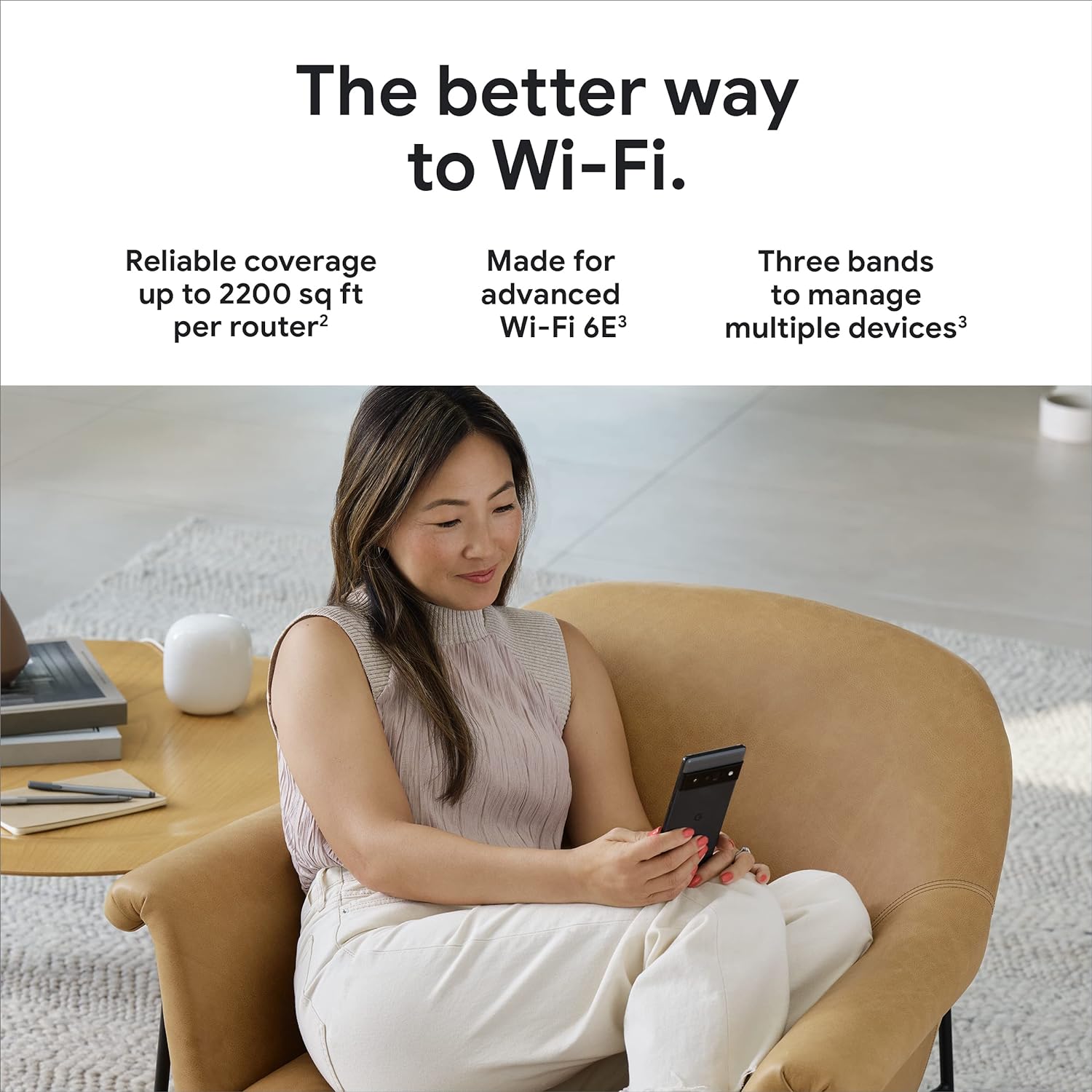 Google Nest Wifi Pro - 3 Pack Mesh System