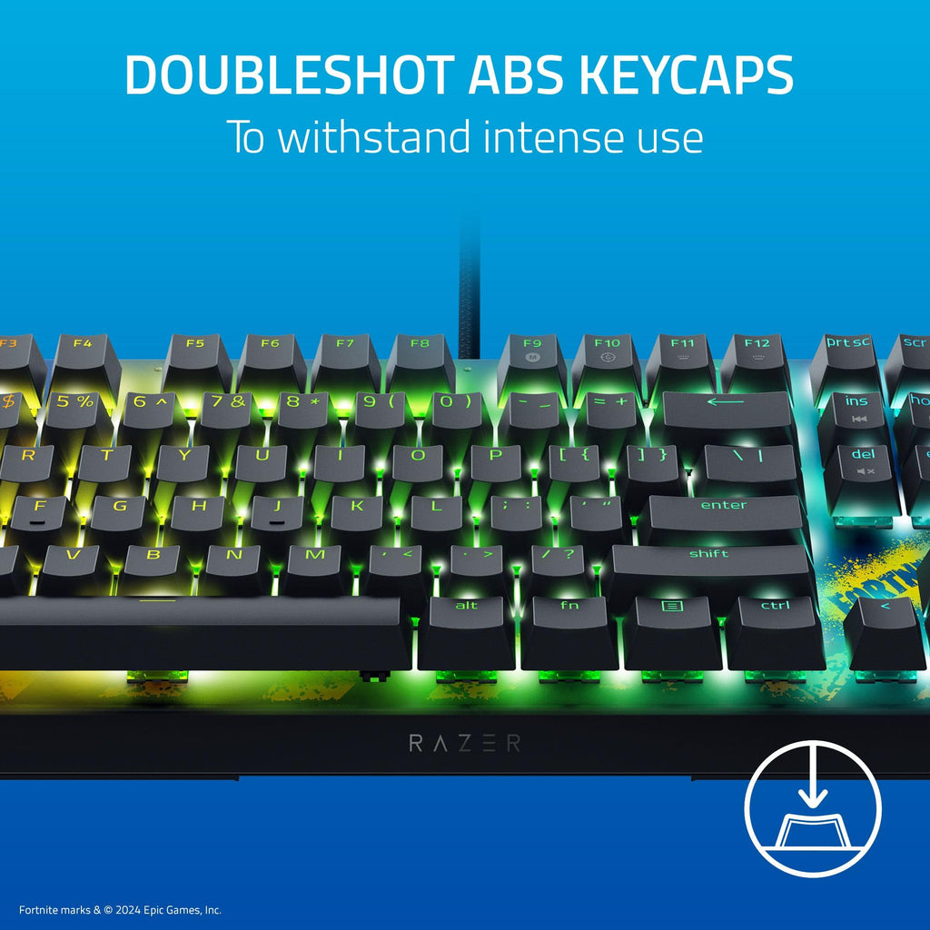 BlackWidow V4 X (Yellow Switch) - Fortnite Ed. - US Layout