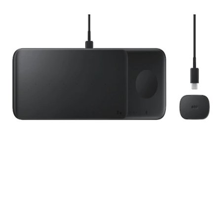 Official Samsung Wireless Trio Charger - Black