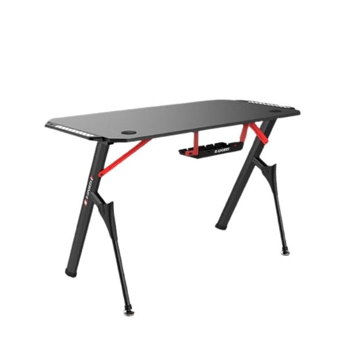 Gaming Desk Dhybrid Gd514 120Cm RGB With LED Lights, Headset Holder & Cup