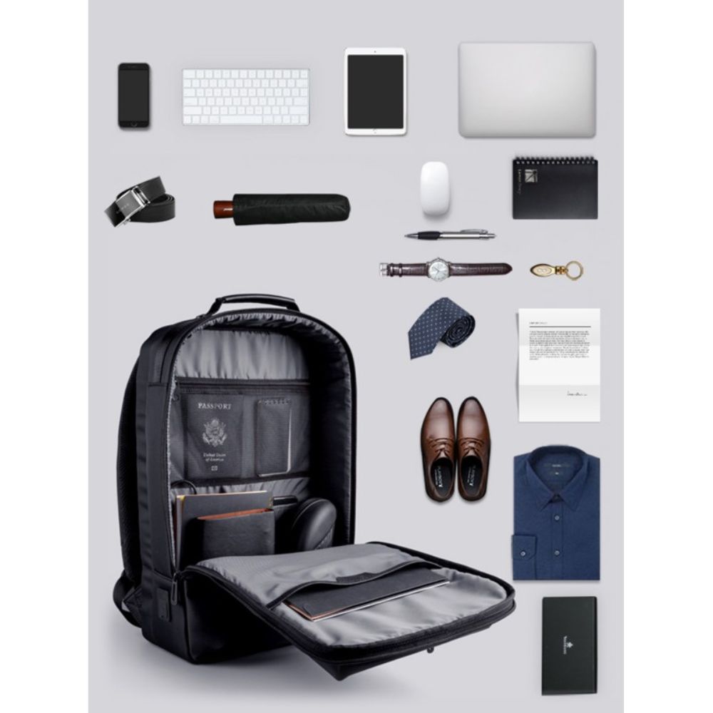 Kingsons Multifunctional Backpack KS3223W Black, Water-resistant, shock-resistant, Ergonomic Design