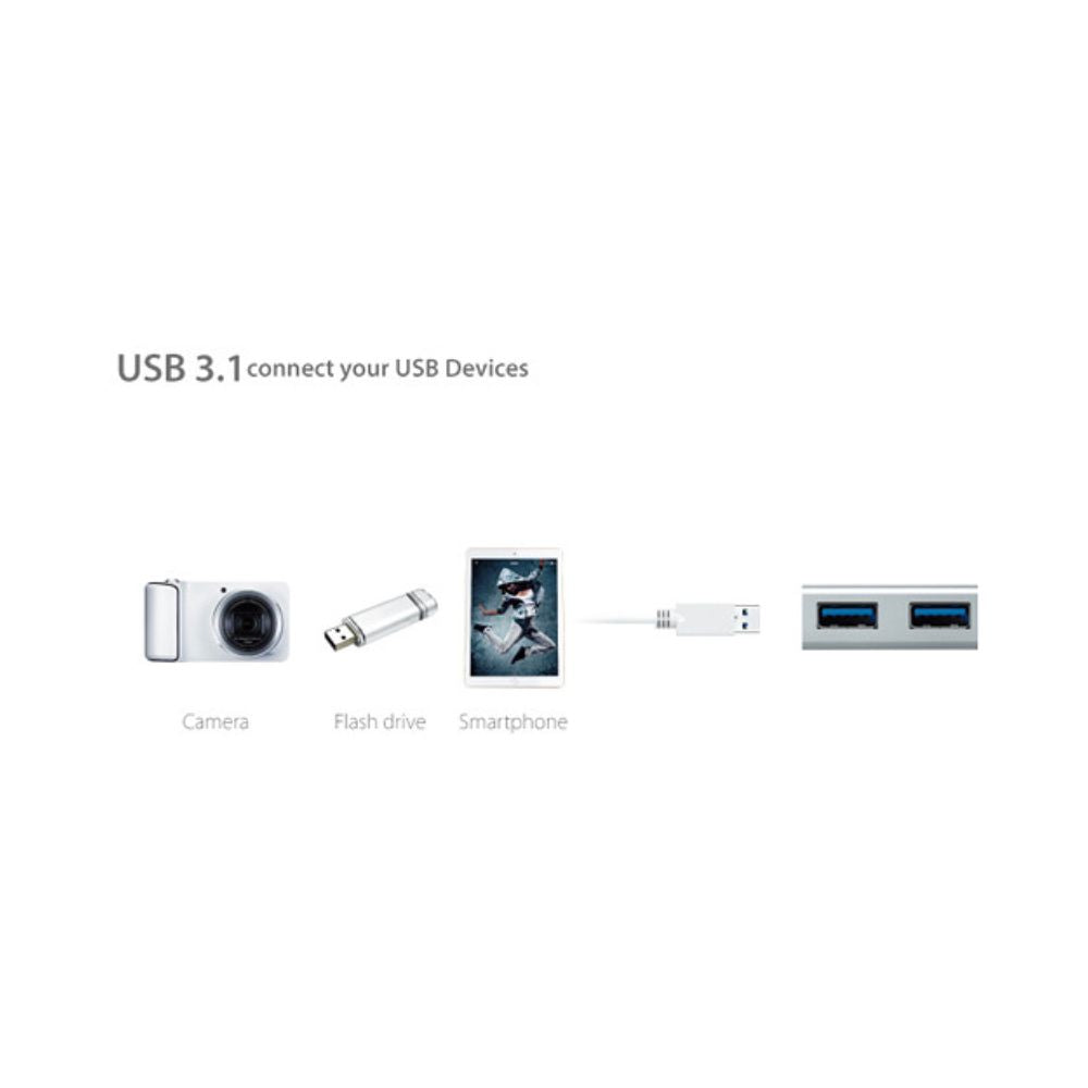 j5create JUD380 USB 3.1 Gen 1 Mini Dock