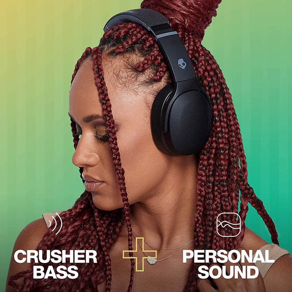 Skullcandy Crusher Bluetooth Wireless Headphones + Mic