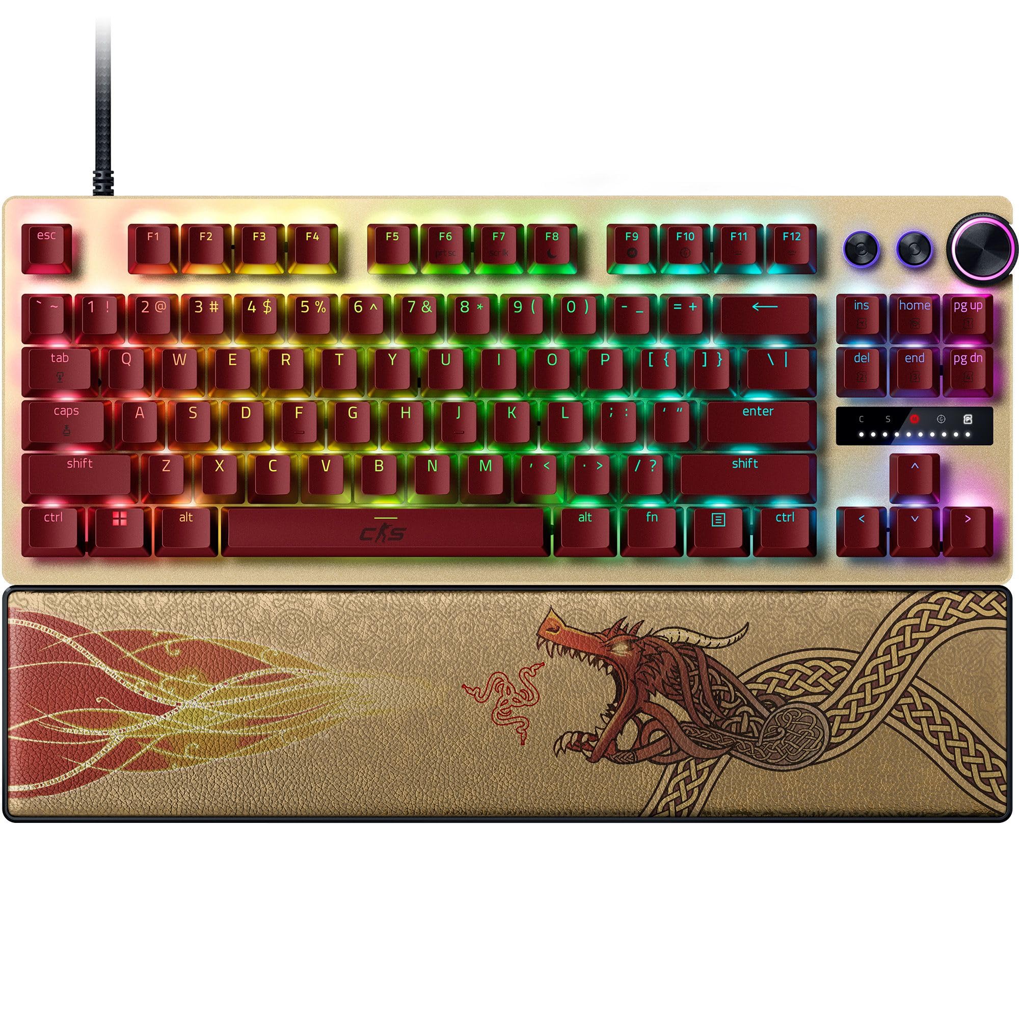 Razer Huntsman V3 Pro Tenkeyless Analog -Optical Esports Keyboard - Counter-Strike 2 Edition