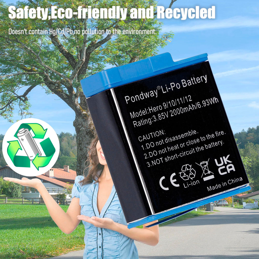 GoPro Rechargeable Li-Ion Battery for HERO9/10 Black