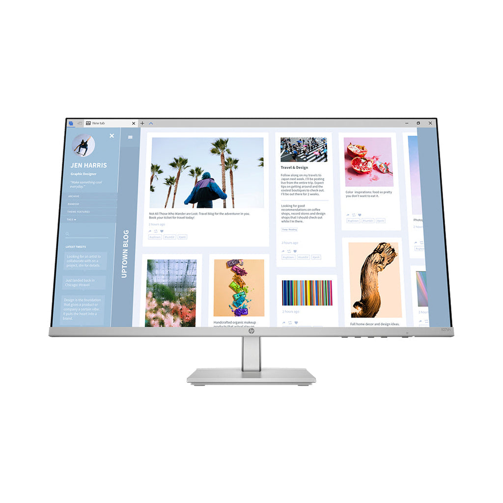 HP Series 5 27" FHD Monitor with Height Adjustment
