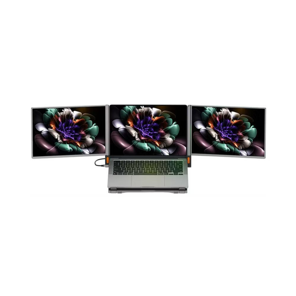 Powerology Dual Portable Monitor Docking 14" FHD