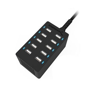 abrent 10 Ports Fast Charger AX-TPCS 60W