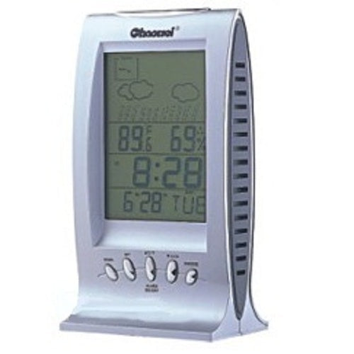Digital Weather Station Thermometer Hygrometer Temperature and Humidity Monitor Alarm Clock - DC803
