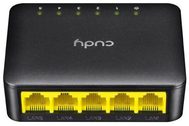 Cudy, 5-Port Gigabit Desktop Switch - GS105D