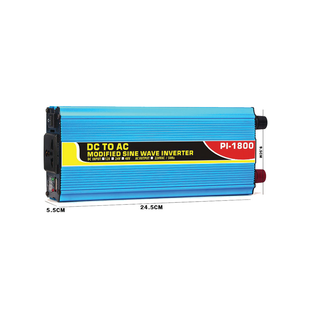 Conqueror 900 Watt Power Inverter DC 12 To AC 220V - PI1800
