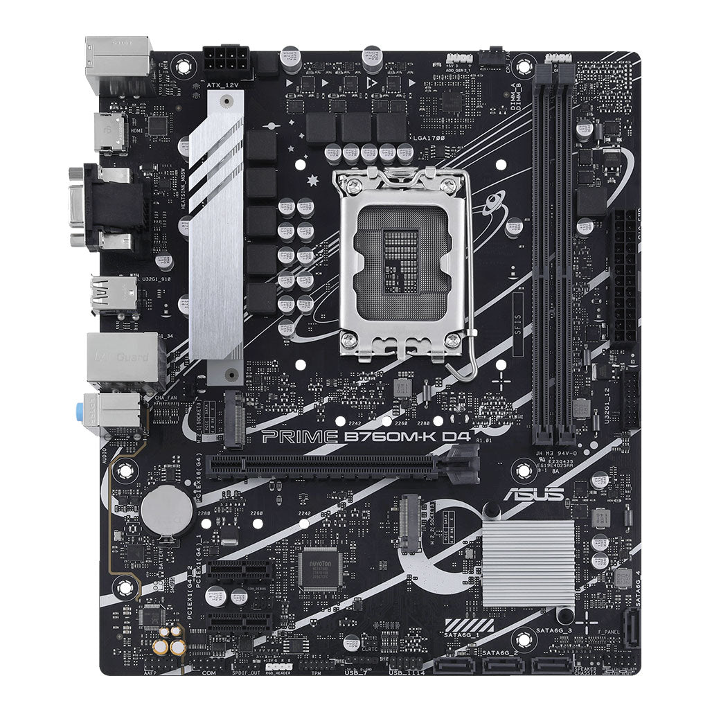 ASUS Prime B760M-K D4 Gaming Motherboard 90MB1DS0-M0EAY0