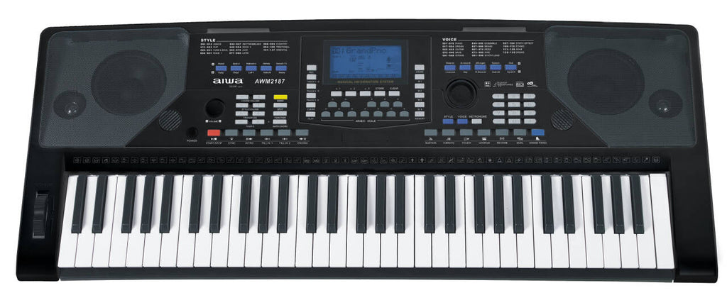 AIWA Oriental Musical Keyboard 61 Key With Touch Response - AWM2187