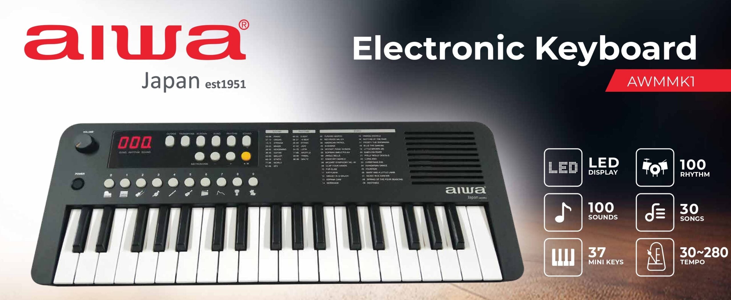 Aiwa Keyboard - AWMMK1