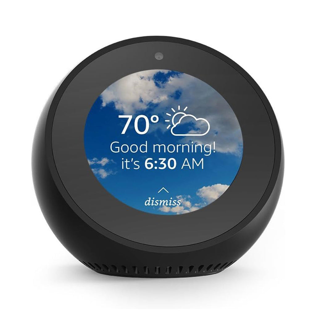 Amazon Echo Spot Smart Alarm Clock with 2.5" Display and Alexa