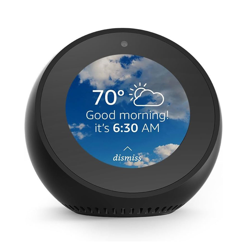 Amazon Echo Spot Smart Alarm Clock with 2.5" Display and Alexa