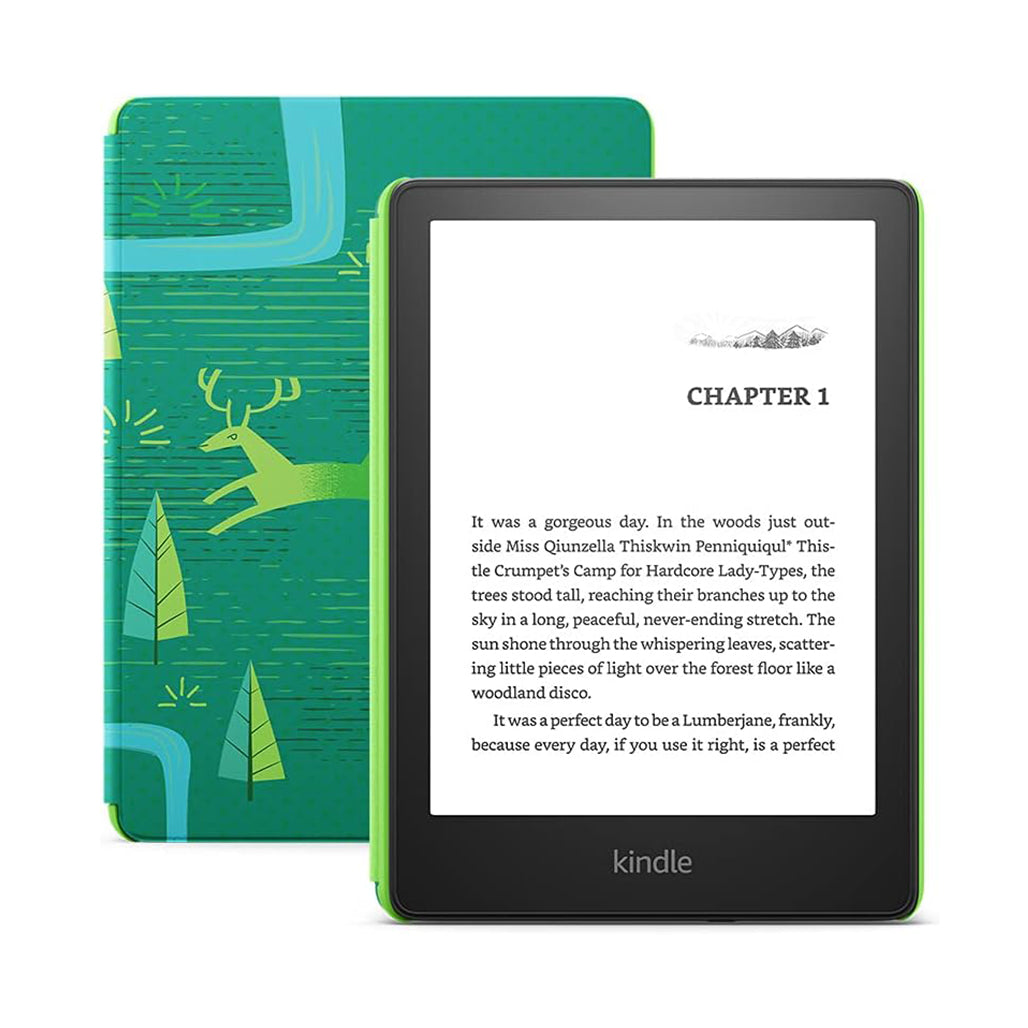 Amazon Kindle Paperwhite Kids (11th Gen) Emerald Forest