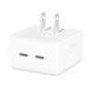 Apple 35W Dual USB-C Port Compact Power Adapter