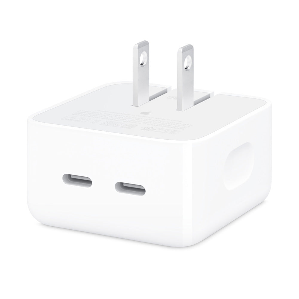 Apple 35W Dual USB-C Port Compact Power Adapter