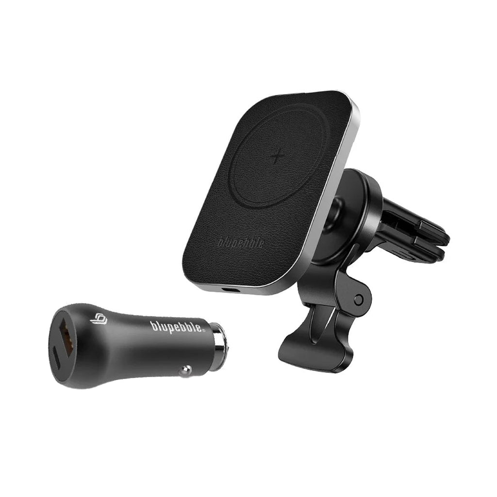 Blupebble NaviMag 3in1 Wireless Charger MagSafe Car Mount