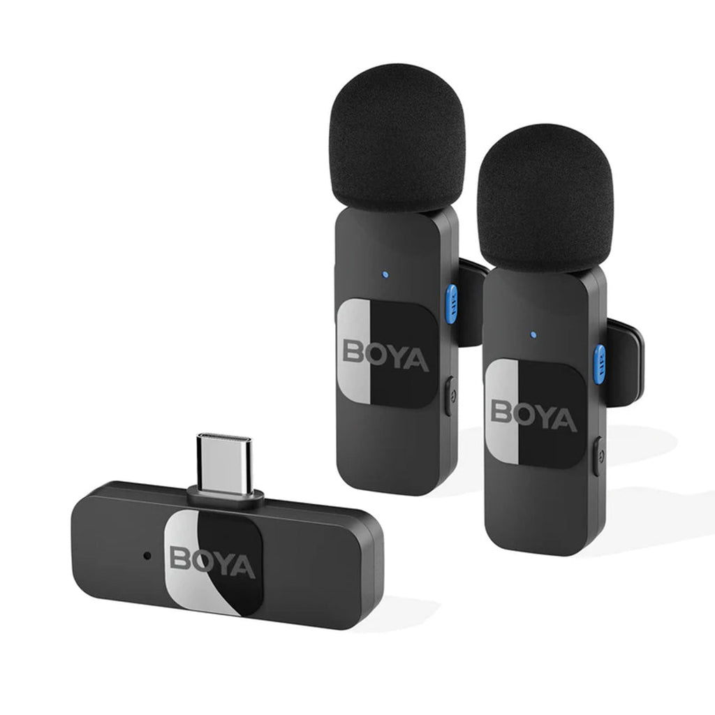 BOYA BY-V20 - Dual Wireless Lavalier Mic for Android
