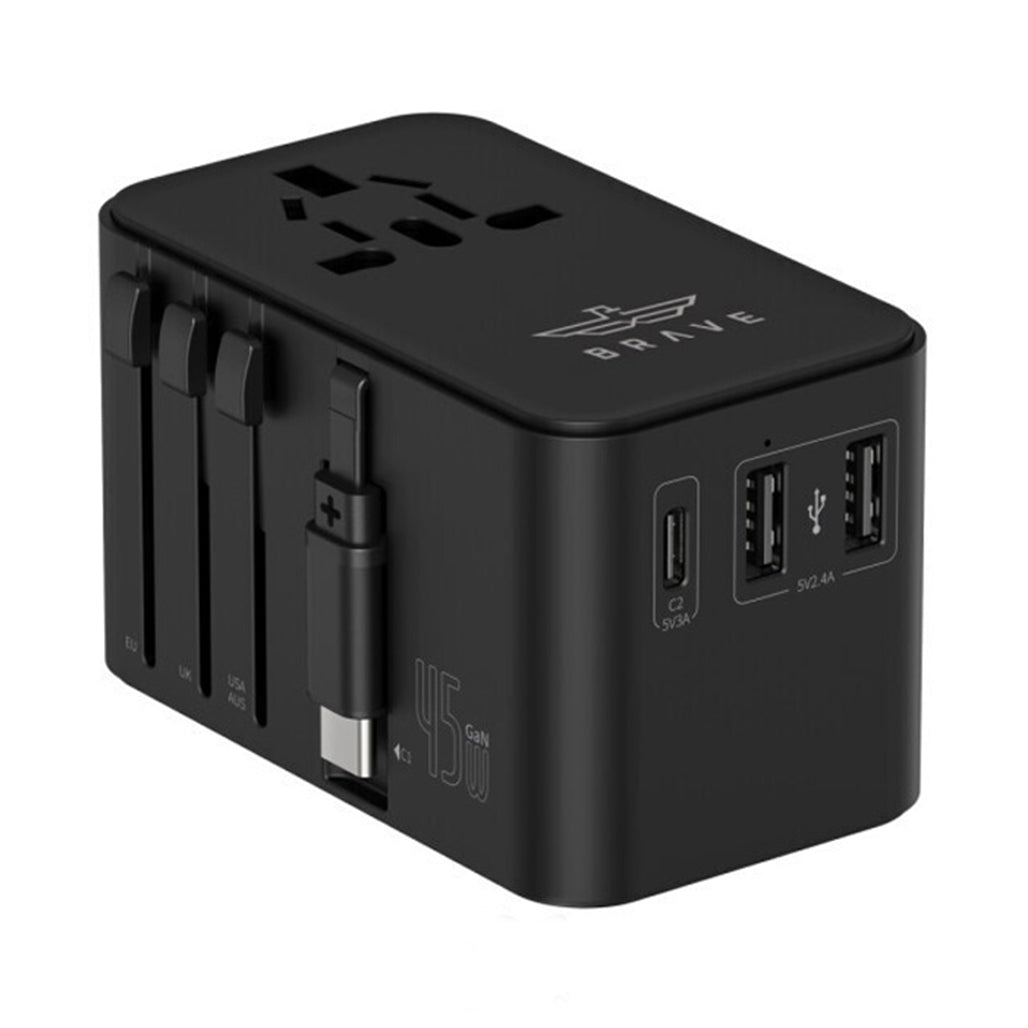 Brave 45W GaN 3 Fast Charger BTC-34