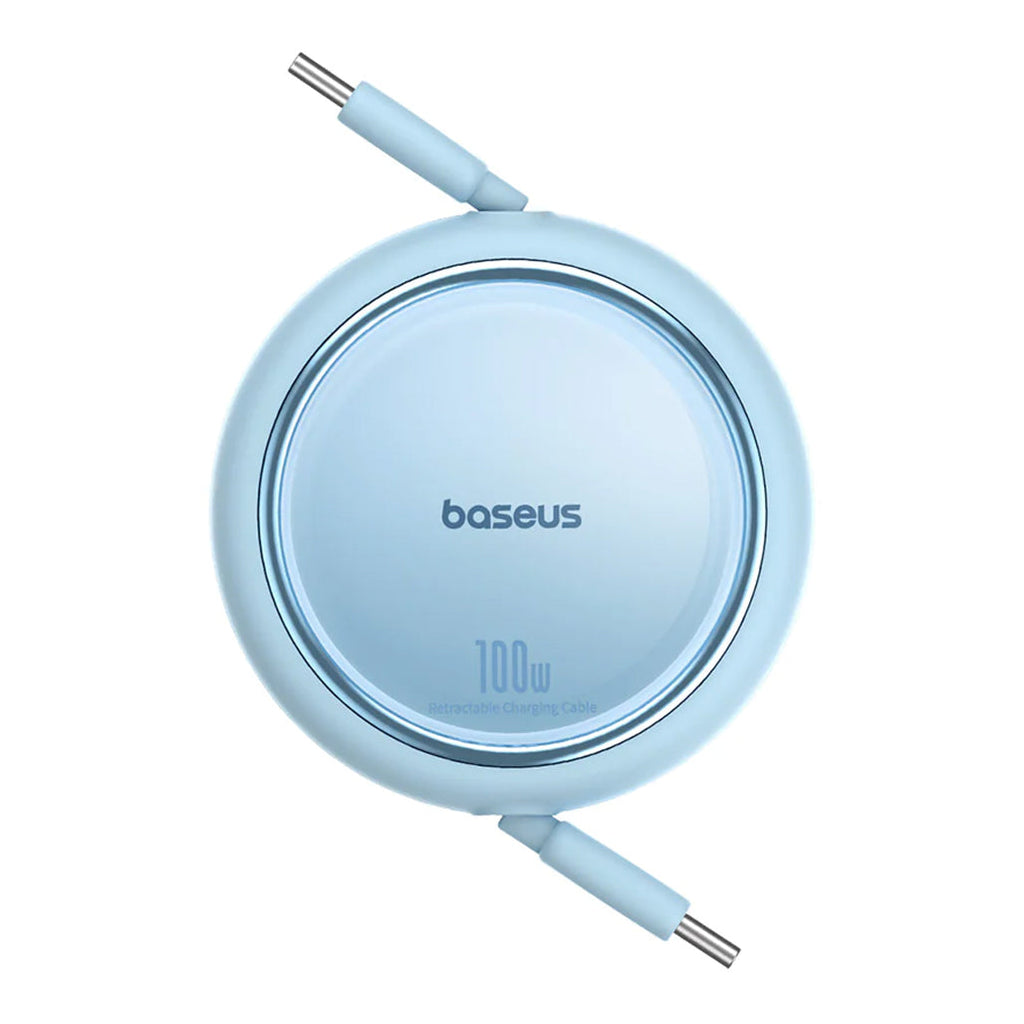 Baseus Free2Draw Mini Retractable Charging Cable C to C - White