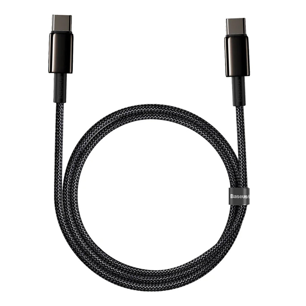 Baseus Tungsten Gold USB-C to USB-C Cable 100W 2m